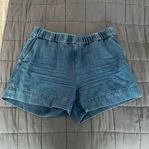 Everlane Easy Jean Short in Deep Sea